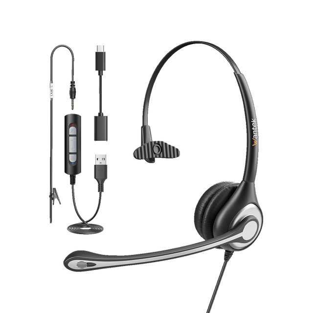 Wantek 3in1 usb headset H600