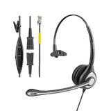 Wantek headset rj4 jack H600 with QD