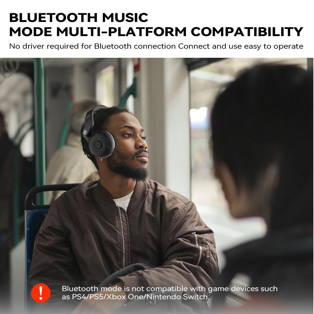 Wireless Music Headset, Gaming Headset