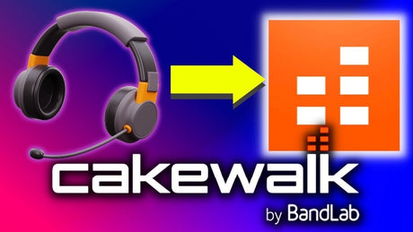 how to connect cakewalk to my headphones