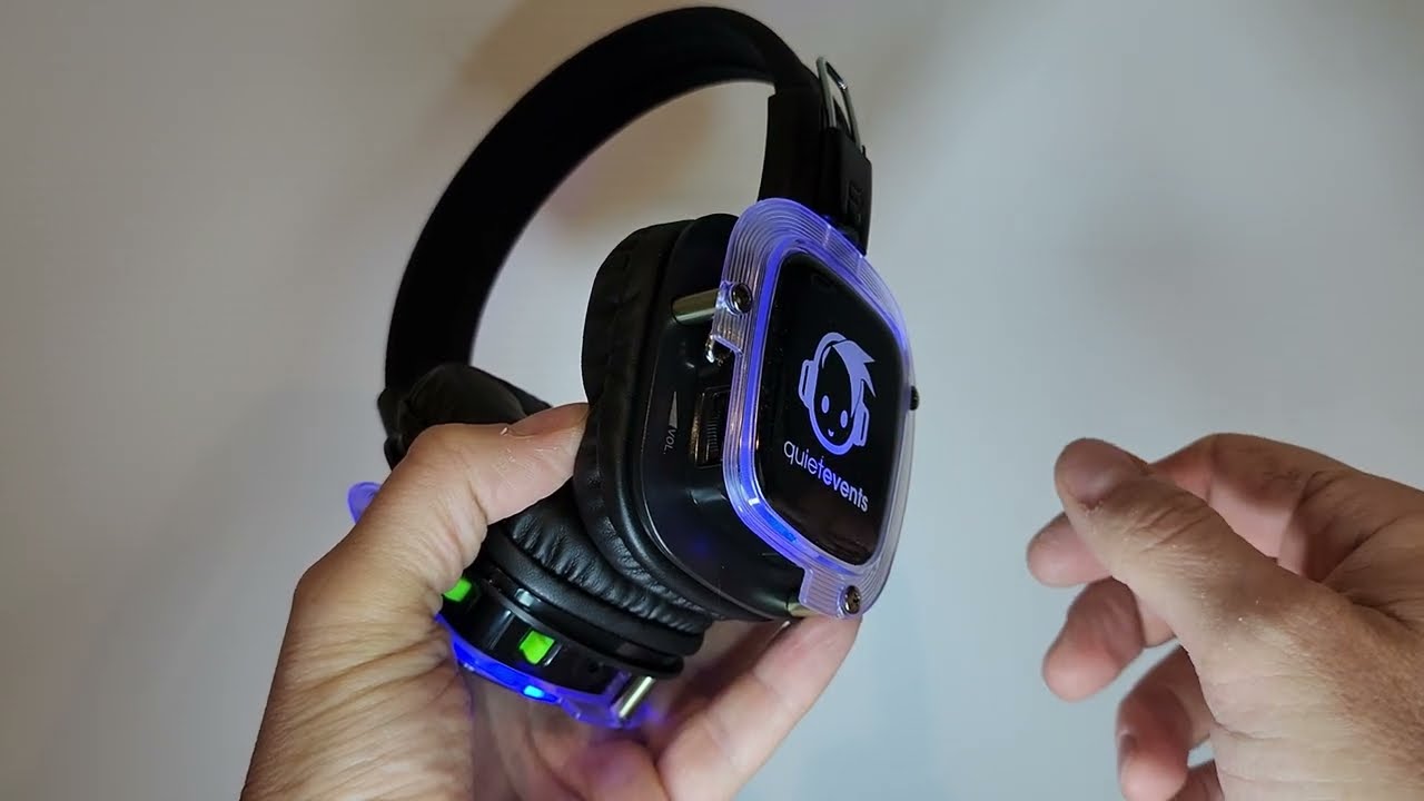 silent disco headphones