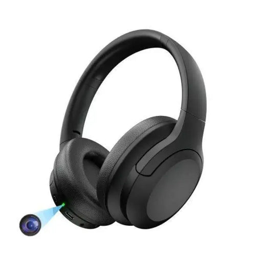 spy cam bluetooth headphones