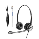 Wantek® h602 RJ9【RJ2】 headset for landline phones