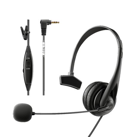 h311 mono 2.5mm, headset for phone