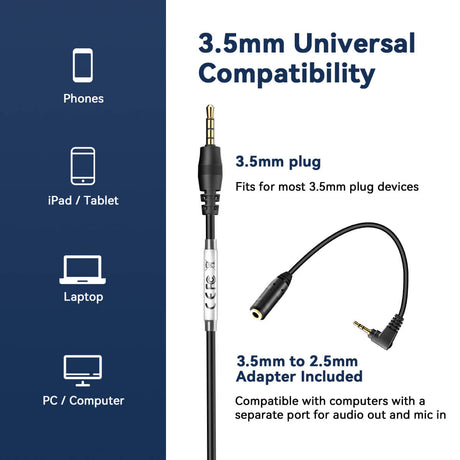 h311 mono 2.5mm- headset for phone