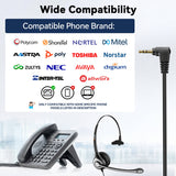 best headset for mobile phone - best work headset - noise cancelling headset with mic - best wireless work headset