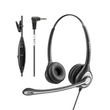 Wantek® h602 2.5mm headset for phone call