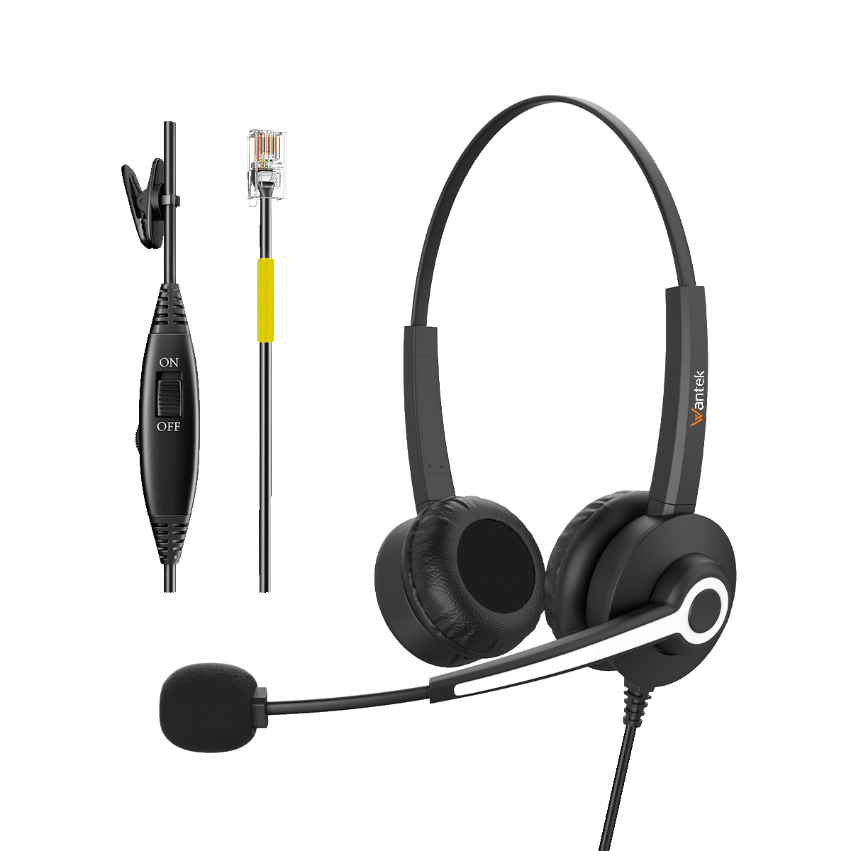 headset for corded phones, corded noise cancelling headset,  best headset for meetings, best call center headphones