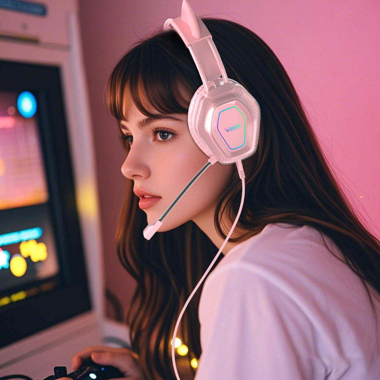 Gaming Headphones with Cat Ears Discounts