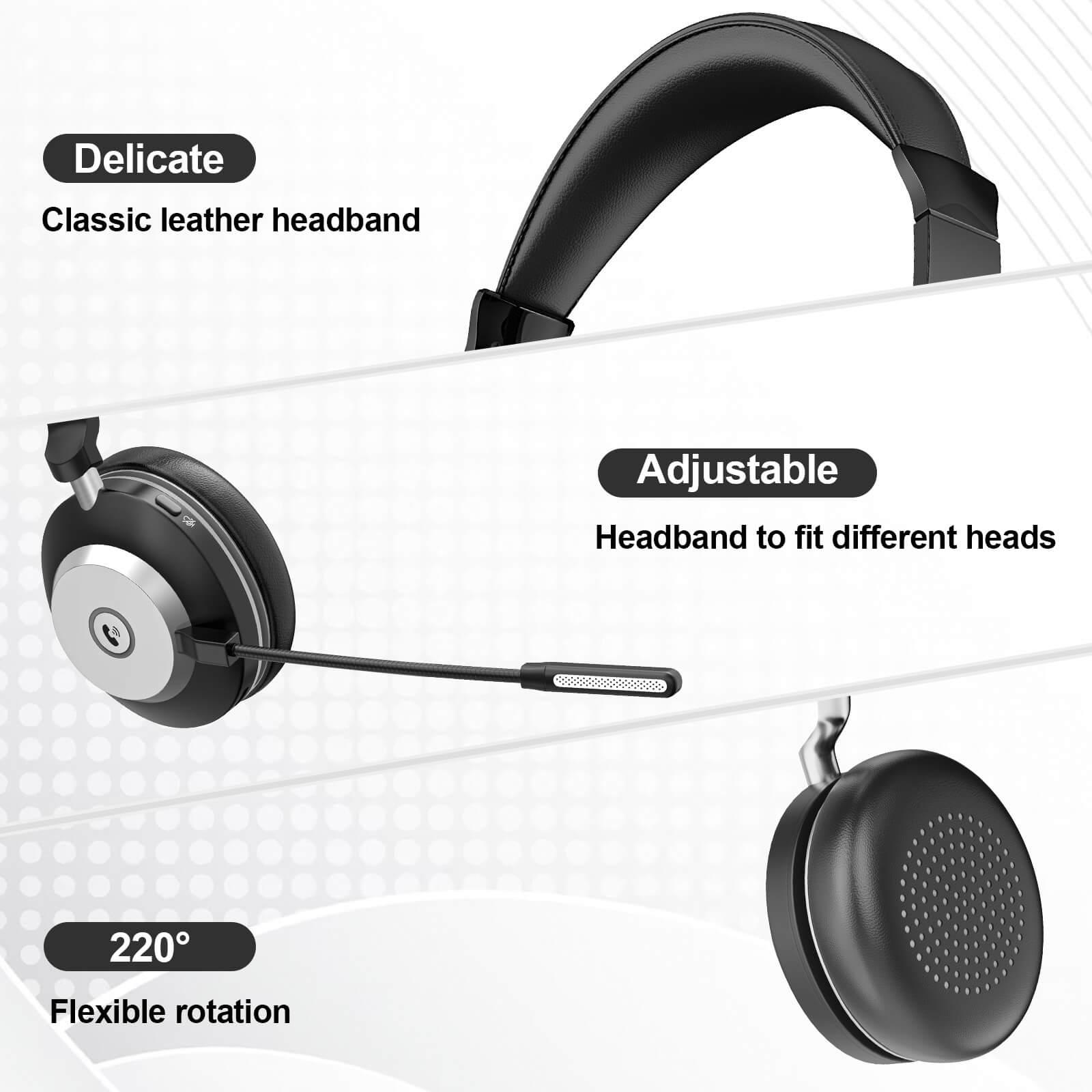 Bluetooth Headset With Charge Dock