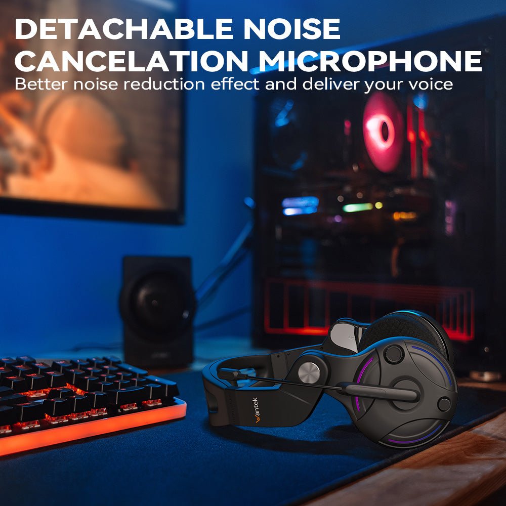 Wantek® T2L 2-IN-1 Gaming Headset & Wireless Music Headset - iwantekWantek® T2L 2-IN-1 Gaming Headset & Wireless Music Headset
