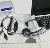 Wantek® h600 USB headset for computer - iwantekWantek® h600 USB headset for computer